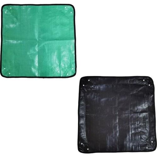 65X65CM Foldable Plant Repotting Square Mat Waterproof Thicken Indoor Transplanting Dirty Catcher Bonsai Succulent Potting Tarp