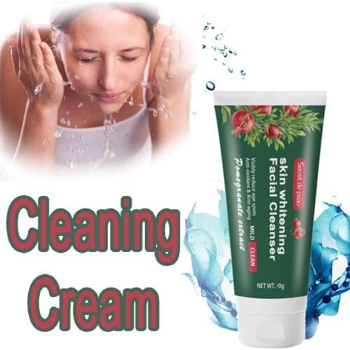 80g Cleansing Cream Deep Clean Skin Refreshing Moisture Replenishment Tightening Clean Pore For Oily Cleansing Cream