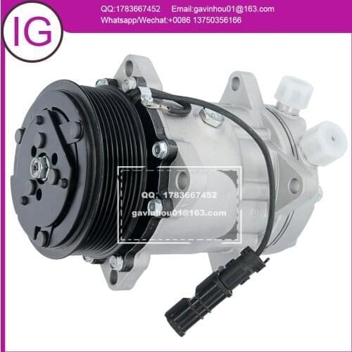 For Auto AC A/C Compressor For Man TGA Tgs Tgx Sanden SD7H15 24V 8Pk 119MM 51779707028 81619066012 8FK351135-141