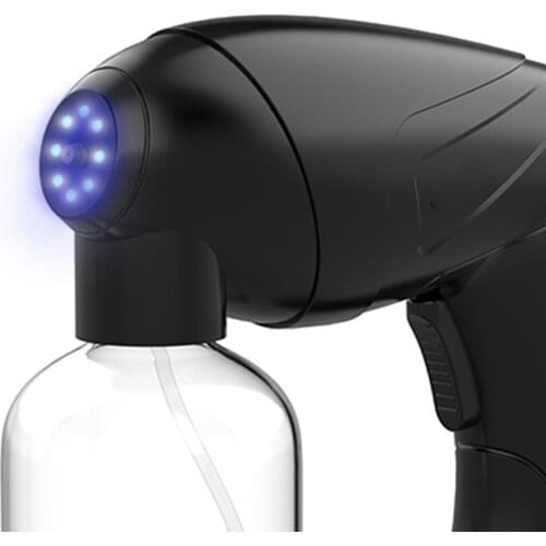 Electric Blue Light Nano Mist Disinfection Sprayer Home Salon Rechargeable