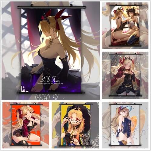 Fate Grand Order Lancer Ereshkigal Anime manga wall Poster Scroll