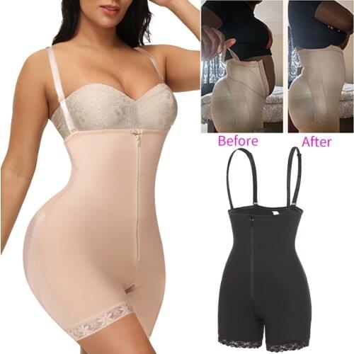 Shapewear for Women Seamless Firm Triple Control Underwear Bodysuits Plus Size Slim Body Shaper Waist Trainer Butt Lifter Short