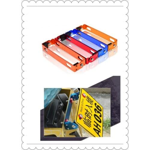 Motorcycle Automobile Adjustable Angle Metal License Plate Holder Bracket for HONDA CBR650F CB650F