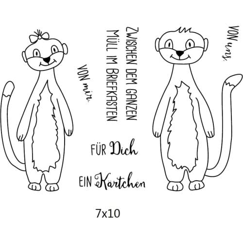 German Transparent Clear Stamp for DIY scrapbooking/Card Making C836