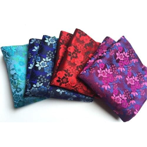 New Formal Business Paisley Large Floral Square Mens Wedding Suit Square Scarf Accessories Fashion 8cm Wide Dress Pocket Towel