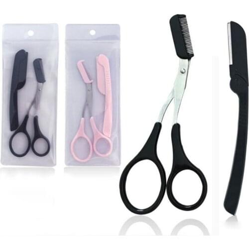 New eyebrow trimmer eyebrow trimmer two-piece suit beauty tools