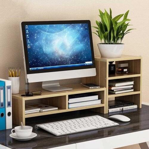 De Almacenamiento Organizadores Para Casa Nordic Computer Display Stand Estantes Repisas Prateleira Shelf Organizer Rack
