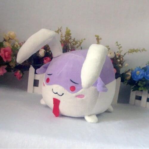 Anime TouHou Project Cosplay Plush Toys Reisen Udongein Inaba Pet Rabbit Ball Figure Doll Filling Pillow 36cm Gift For Child