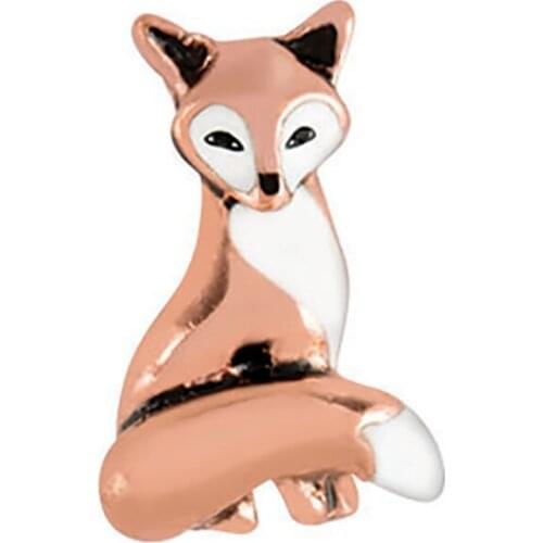10pcs Fox Charm floating charms for Living glass locket