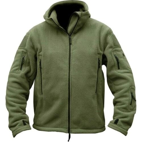 Pop Pop Winter Military Fleece Jacket Warm Men Tactical Jacket Navy Thermal Hooded Jacket Coat Outerwear Clothes Plus Size 3XL