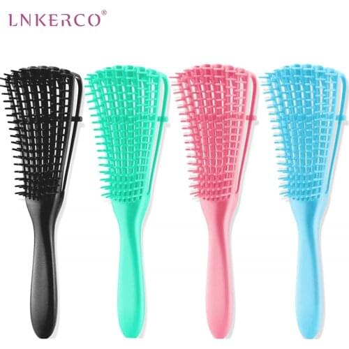 Lnkerco Comb Hair Brush Scalp Massage Detangling Hairbrush Detangler Head Massage Women Men Salon Hairdressing Styling Tools