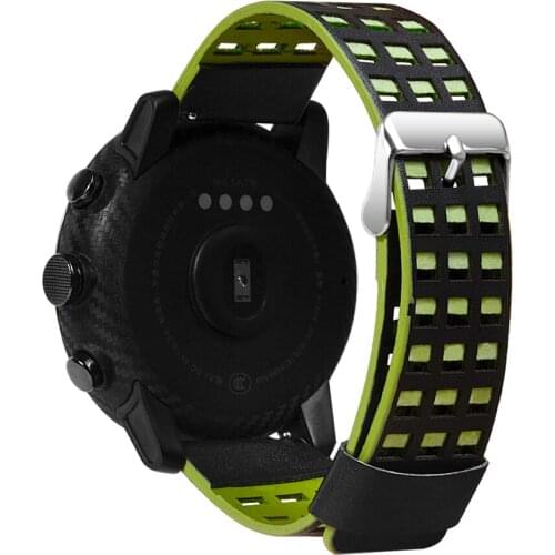 22mm Genuine Leather Watch Strap for Xiaomi Huami Amazfit Stratos 2 2S Leather Wrist Bracelet Watchband for Amazfit 2 Stratos