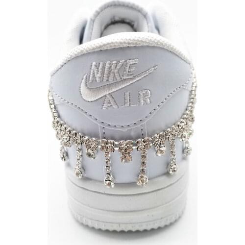 Luxury All-match Shoes Charms for Nike Air Force 1 Fashion Quality Rhinestone Sneakers Chain Decorations Make Your Shoes Unique