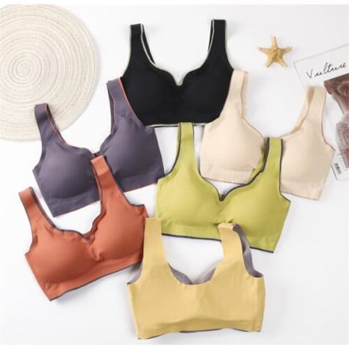 Sexy Ice Silk Bra Women Push-up Underwear Emulsion Pad Breathable Thin Soft Cozy Bralette Lingerie Tops нижнее белье женское