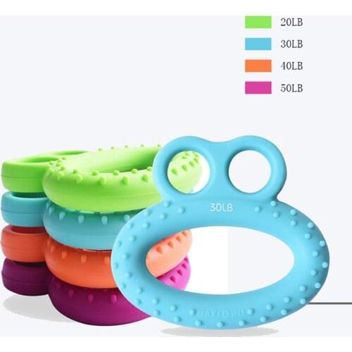 Frog Shape Silicone Finger Expander Gripping Ring Elastic Gripper Hand Grip Wrist Strength Trainer Palm Massage Resistance Toys