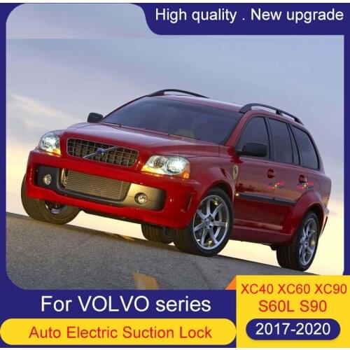 Smart Auto Electric Suction Door Lock For VOLVO XC40 XC60 XC90 S60L S90 2017-2020 Soft Close Door Super Silence Car Vehicle Door