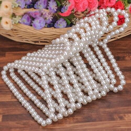 New CuteWhite Pearl Dog pet cat Clothes Hangers dispaly dog model for cloth baby newbrown cloth hanger Pet Accessories P0.2