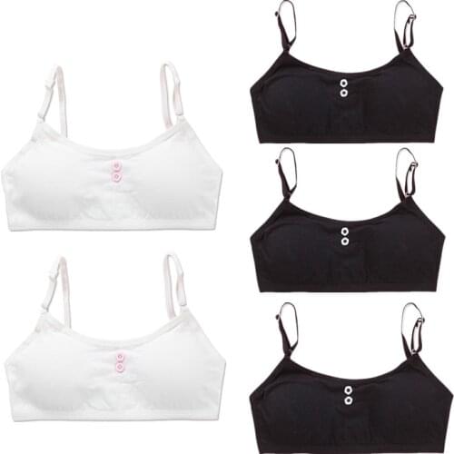 High Quality Young Girl Training Bra Underwear Wireless Comfortable Children Underwear