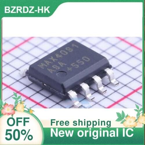 2-10PCS/lot MAX4091ASA+ SOIC-8 New original IC