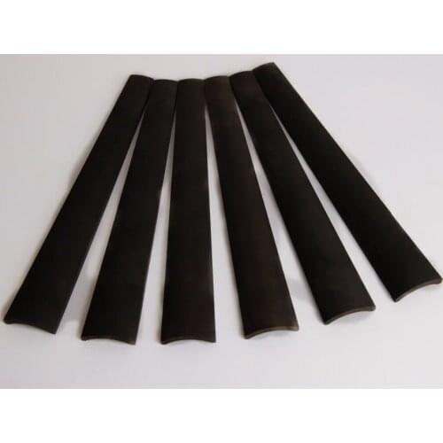 10 Pcs High Quality Viola Indonesia Natrual Ebony Fingerboard Parts Accessories