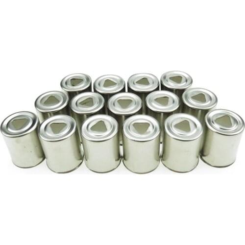 15Pcs Stainless Steel Triangle Hole Magnetron Caps for Microwave Replacement Parts for Microwave Ovens Copler Microondas Caps