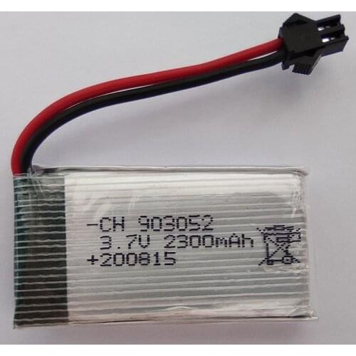 3.7V 2300mAh Battery For 80CM Large Big 3.5CH Metal Frame Gyro With LED lights 2.4Ghz Radio Remote Control Electric RC Helicoper