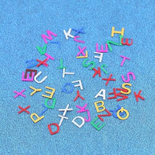 6mm 150g Multi Colors English Alphabet Letters Confetti Sprinkles Decorations Wedding Anniversary Birthday Party Table Scatters