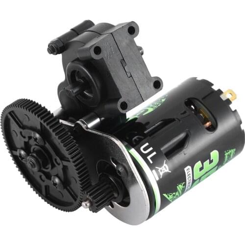 Hsp 94180/EX86011 Gearbox With 540/35T Brushed Motor Car Model Accessories Smooth Surface Durable Motor