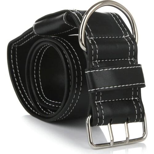Leather dog Collar with hidden GPS tracker anti thief alarm pet Locator Tracker all life time free tracing platform