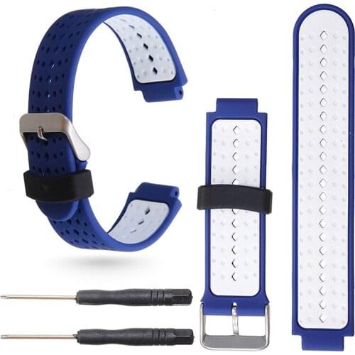 For Garmin Forerunner 220 230 235 620 630 735 Fashion Soft Sport Colorful Silicone Replacement Watch Band Strap Accessories