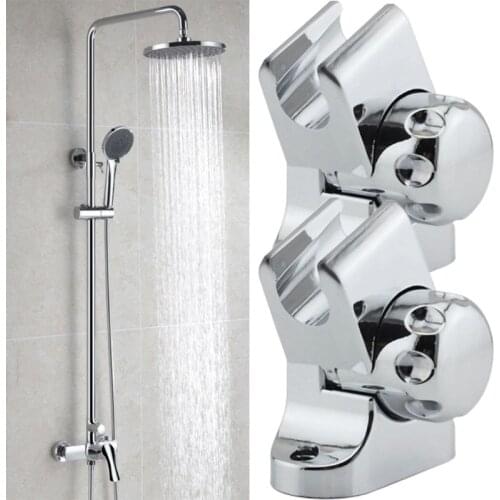 Adjustable Shower Head Holder Universal Rotation Bath Showerhead Stand Bracket
