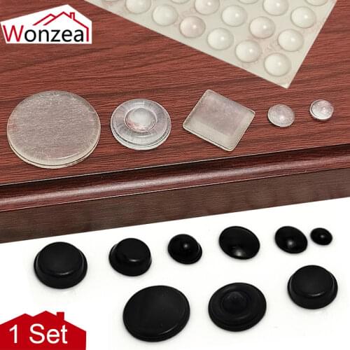 Self-Adhesive Anti-Collision Colloidal Particles Furniture Muffler Pad reduce noisy Stickers for Home toilet seat cover cupboard