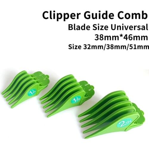 WAHL Universal Large Size 3 Pcs/sets Professional Hair Clipper Cutting Guides Combs Barber Clipper Attachment Accessories