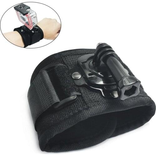 Universal 360 Degree Rotation Cloth Hand Wrist Strap Arm Belt Accessorries Fit for Go Pro Hero 9 8 7 5 Action Camera