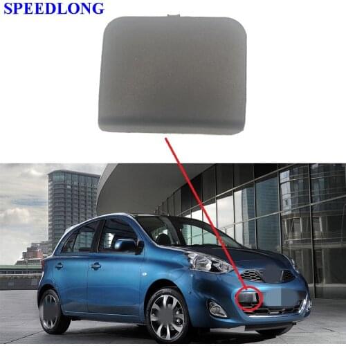 1 PC Front bumper trailer tow hook eye cover cap 622A0-3HN0H for NISSAN MICRA K14 2014-2016