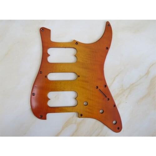 1PCS solid Maple wood STRAT GUITAR HSH Pickguard #3146