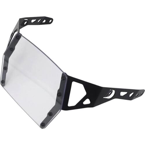 Motorcycle Acrylic Headlight Protector Guard Cover Light Bracket Replace for SUZUKI DL1050 DL1050XT 2019-2020 Clear