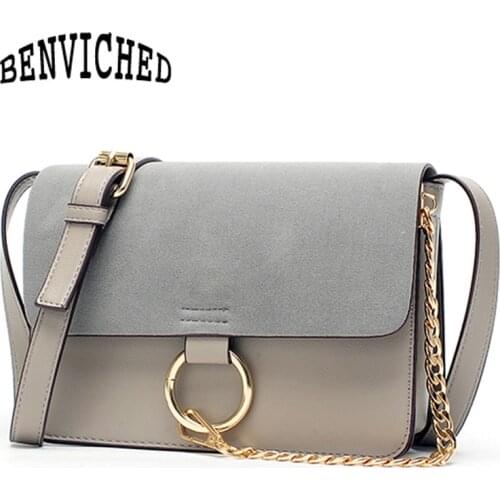BENVICHED 2021 Fashion Women Shoulder Bags Famouse Brand Designer Women Crossbody Bags Ladies Messenger Handbag bolso L150