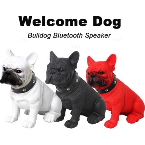 Wireless Bluetooth Speakers Bulldog loudspeaker stereo Subwoofer for PC Computer Speaker Portable HIFI Bass boombox music box fm