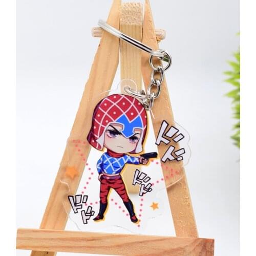JoJos Bizarre Adventure Keychain Hot Anime Keyring WL0456
