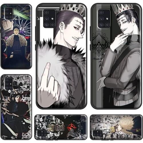 Black Clover Dante Zogratis Case For Samsung A51 A71 A41 A31 A20e A21S A02S A20S A40 A50 A70 A12 A32 A42 A72 A52 Cover