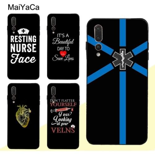 MaiYaCa Medical Medicine Nurses Case For Huawei P30 Pro P40 P10 P20 Lite Mate 20 30 10 Lite P Smart 2019 Z Coque