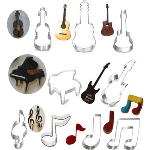 Stainless Steel Cookie Mold Multiple Shape Cake Fondant Mold Cookie Cutter Kitchen Accessories Cookie Tools Cupcake Decorator