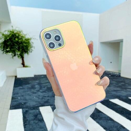 Gradient Silicone Phone Case For iPhone 12 11 Pro Max X XR XS 6 6s 7 8 Plus Shockproof Cover For iPhone 11 12 XS Protective Case