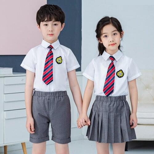 Boys and girls' performance clothes kindergarten stage chorus performance clothes girls' dress small suit graduation clothes han