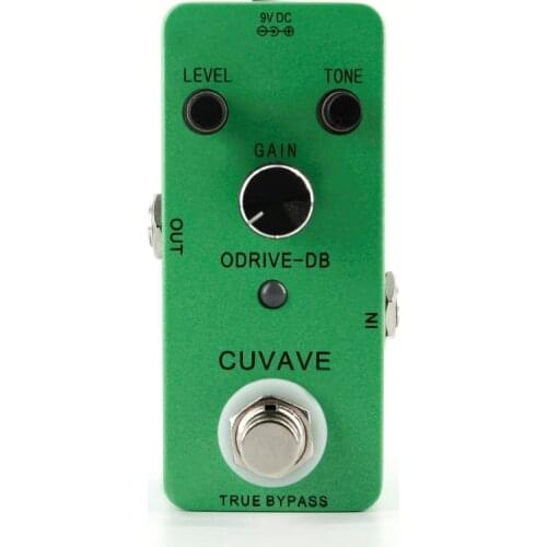 ODRIVE-DB Classic Overdrive Guitar Effect Pedal Analog Overdrive Guitar Pedal True Bypass Guitar Parts Guitar Accessories