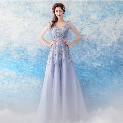 Princess Robe De Soiree In Stock Cheap Long Evening Dresses A Line Vestito Da Sera Real Photos Special Evening Gowns 2