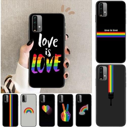 Luxury Rainbow in the sky Phone Case For XiaoMi Redmi 11 lite 9C 8A 7A Pro 10T 5G Anime Cover Mi 10 Ultra Poco M3 X3 NFC 8 SE co