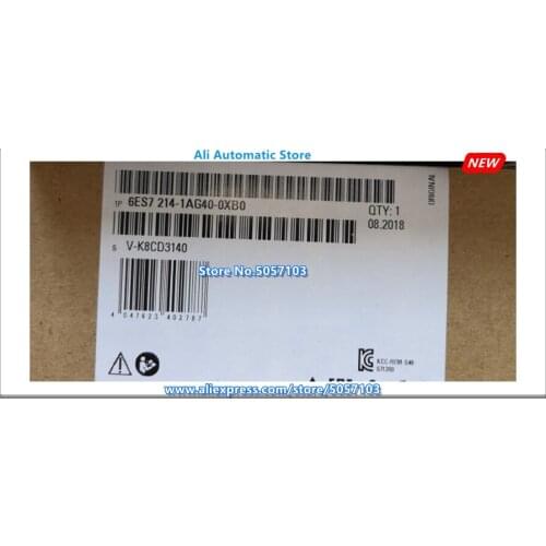 S7-1200 PLC 6ES7214-1BG40-0XB0 6ES7214-1AG40-0XB0 6ES7214-1HG40-0XB0 New