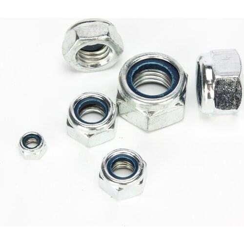 Self-locking Hex Nuts M2 M2.5 M3 M4 M5 M6 M8 10 12 14 16 18-48 Slip Lock Nut For RC helicopter car boat drone